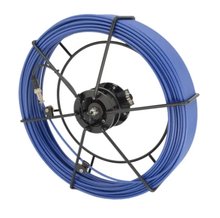 10-40M 4.8mm Push Rod Fiberglass Cable Reel with QY6566 Instrument Counter