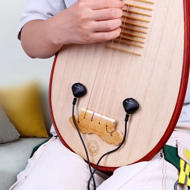 Ethnic Musical Instrument Patch Pickup Zhongruan Pipa Yueqin Loudspeaker Special for Stage Performances Noise Reduction Pickup