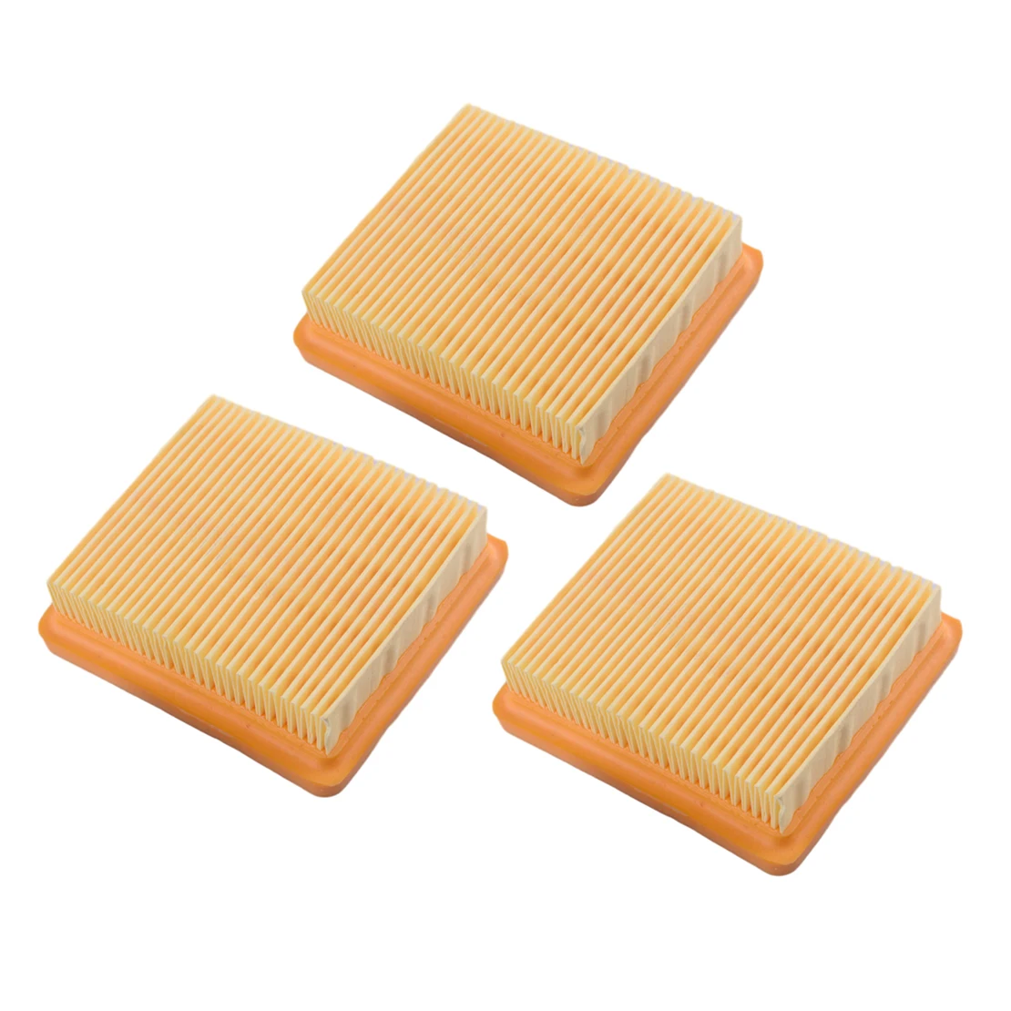 4180-141-0300B 93353 15855 3pcs Air Filter Panel fit for Stihl FS91 FS131 FS111