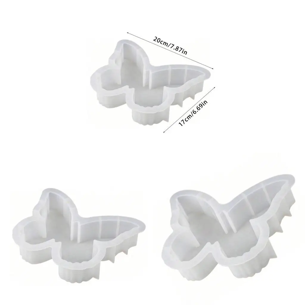  Handcraft Silicone Butterfly Mold for Resin Crafting Large 20cm Size Silicone Moulds for Making 3D Decors and Present