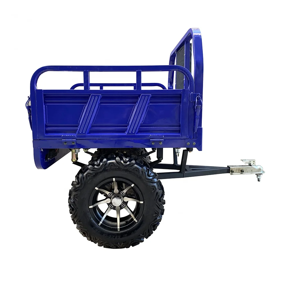 Rimorchio Atv Remorque Remolque Agricola De Caja Quad Motorcycle Dump 150Cc/200Cc/250Cc/300Cc Farm Trailer