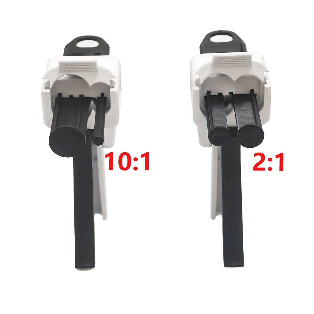 1PCS 50ml Two-Component AB Glue Gun,Dental Impression Mixing Dispensing Gun 2:1 10:1 Ratio,Dentistry Tool,Manual Adhesive