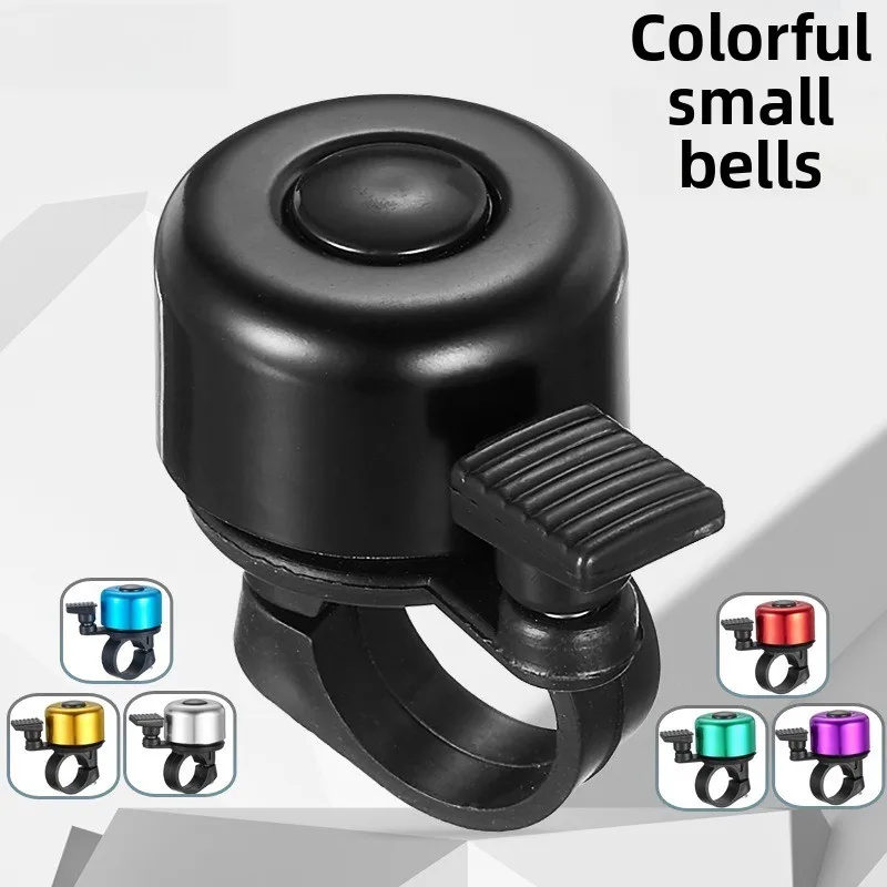 

Mountain Bike Bell Invisible Q Bell Handlebar Ring-Shaped Aluminum Alloy Invisible Bell Compact and Easy To Install