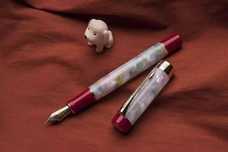 

Jinhao 100 Centennial Resin Mixed Color Splicing Fountain Pen Stationery Pen Gifts Students Pens Business Writing Office Tool