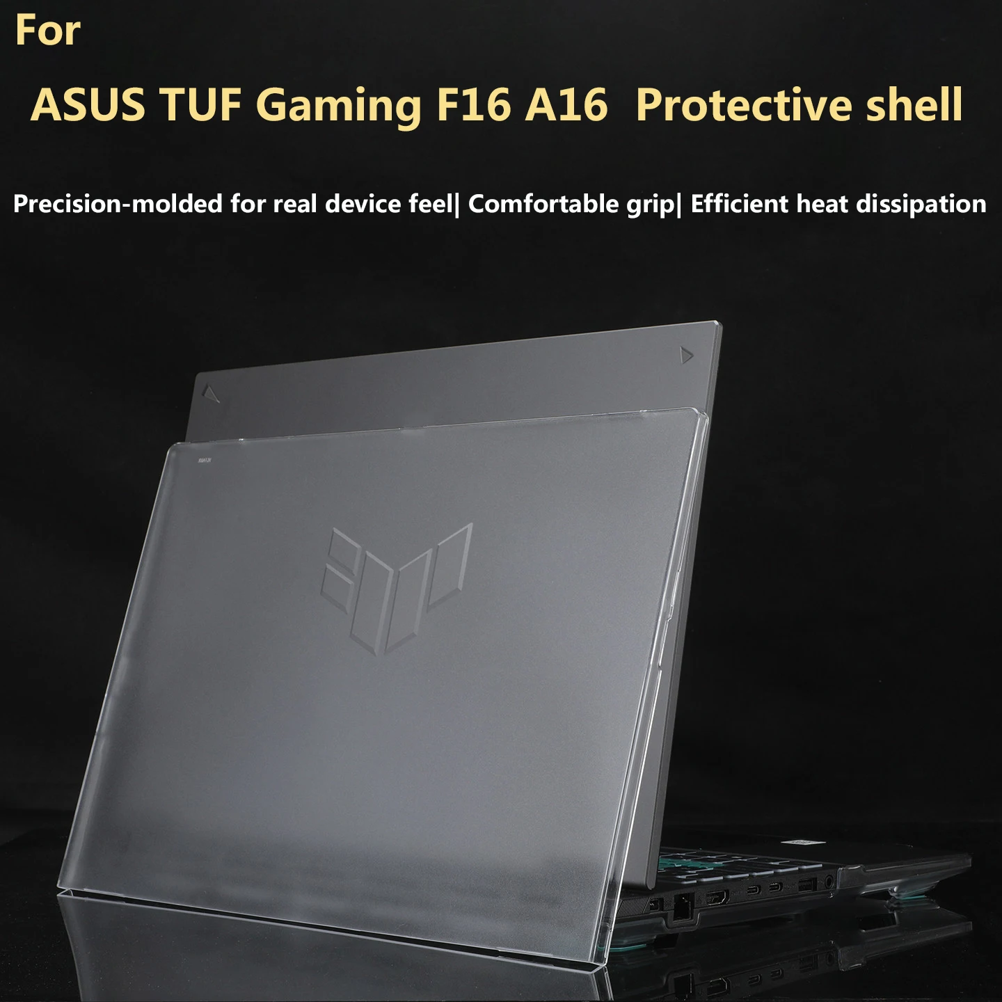

For ASUS TUF Gaming A16 F16 2025 2024 Anti-fall Protective Case 16-inch Notebook FX607 All-inclusive FA607 Body Protective Case