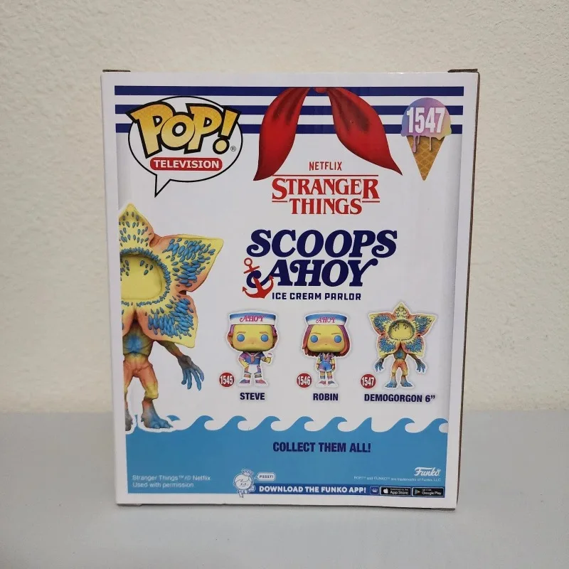 شخصيات فانكو ستراينجر ثينغز بوب ديموجورجون (مجارف أهوي) # 1547 شخصية من الفينيل قابلة للجمع إصدار محدود لعبة مجسمة هدية