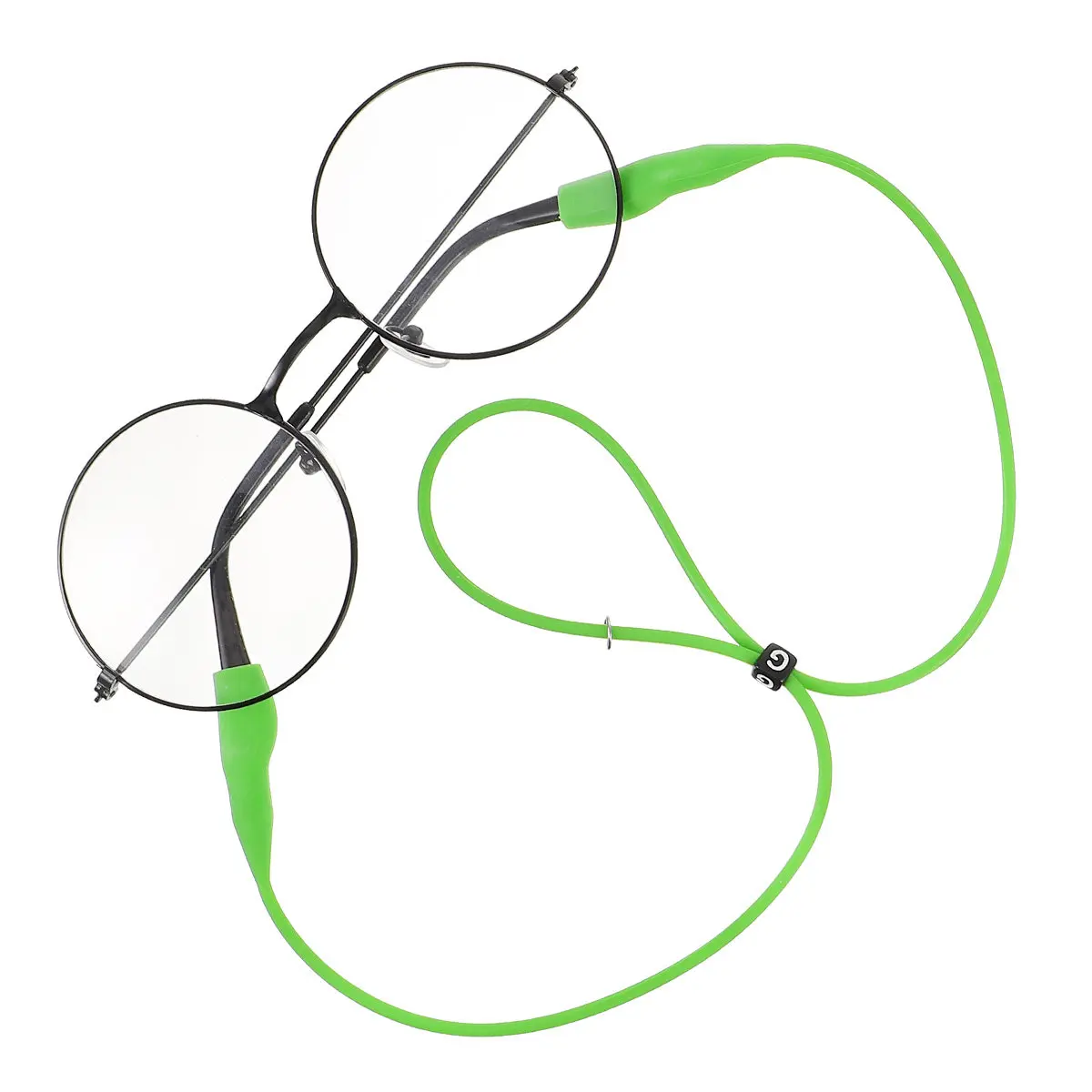 

6Pcs Sports Glasses Fixing Rope Anti Skid Eyeglass Chain with Refined Letter Print Lightweight Comfortable Lanyard for Daily