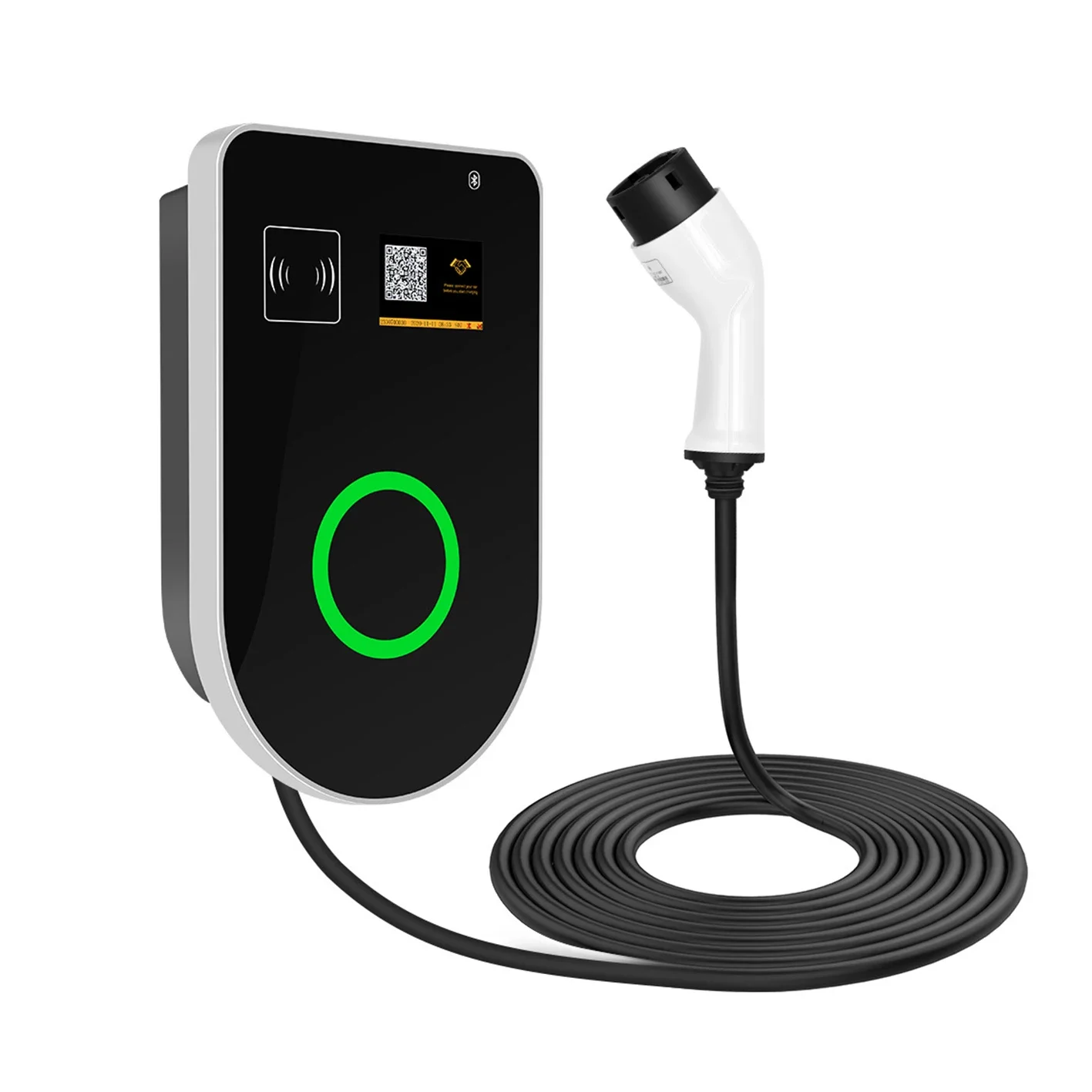 

Three Phases AC IEC 62192-2 Type 2 Level 2 electric charger car station ev charger wall box 22kw