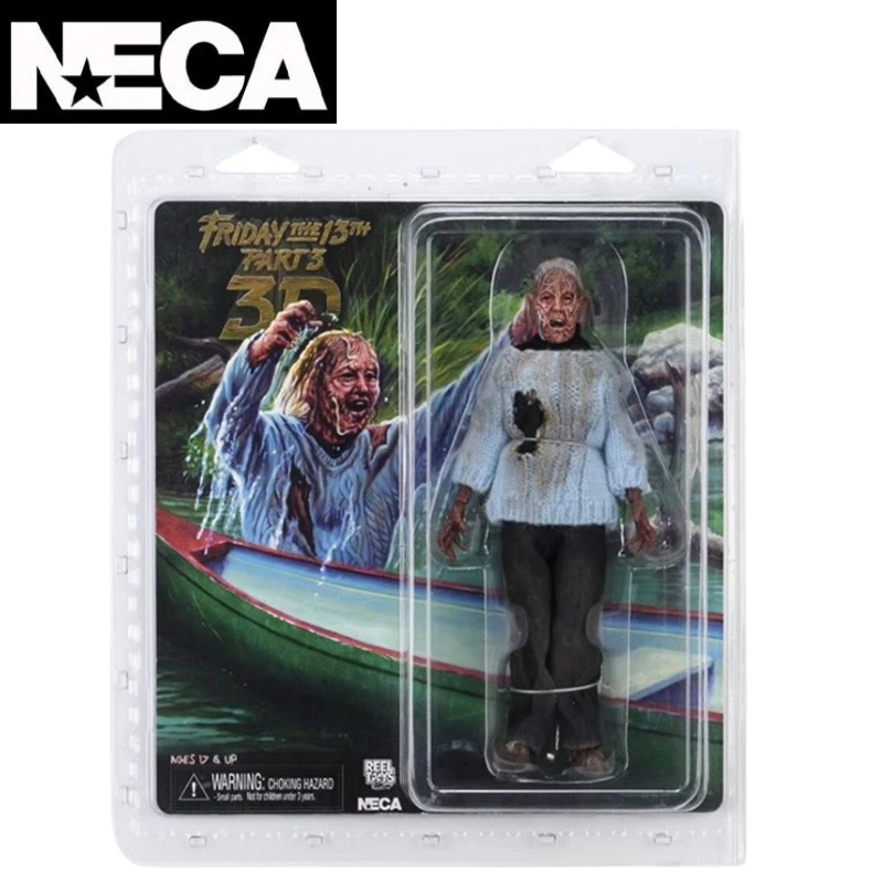 In Stock NECA Friday The 13th Corpse Pamela 7 Inch Clothed Action Figures Collection of Gifts for Boys