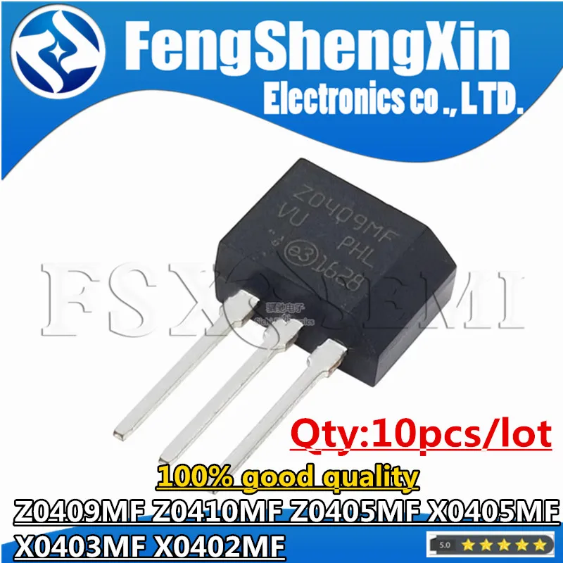 

10PCS Z0409MF TO202 Z0409 TO-202 Z0410MF Z0410NF Z0410 X0405MF Z0405MF X0402MF X0403MF