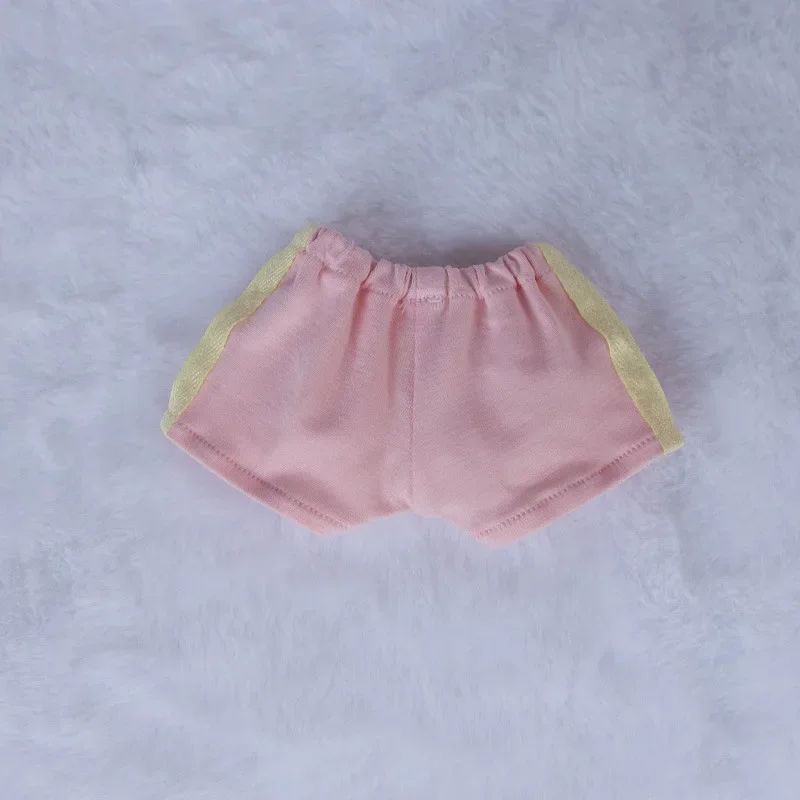 Mini 10/15/20cm Labubu Clothes Plush Doll\'s Outfit Accessories Leisure Sports Colored Shorts for Labubu Dolls Fans Gift