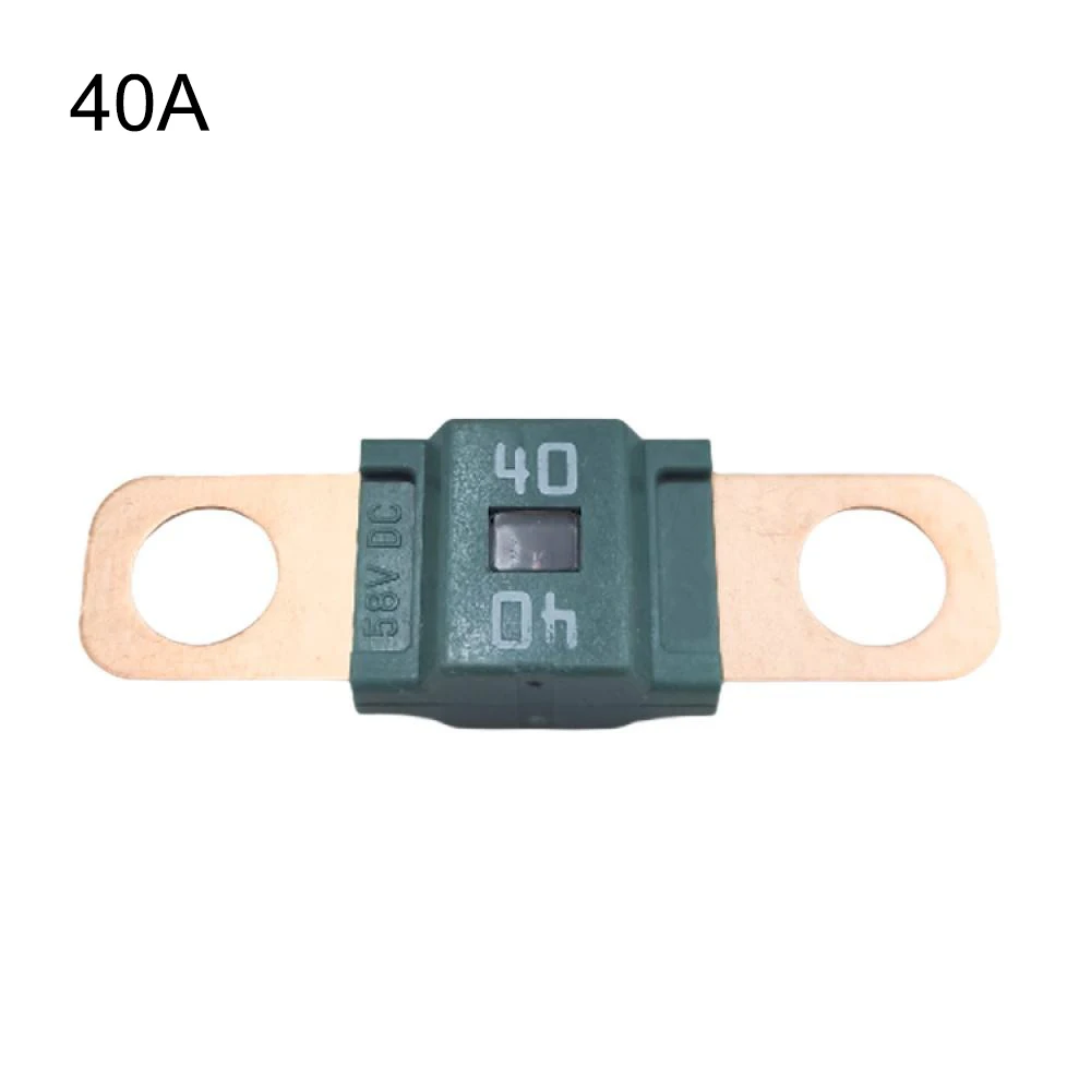 Car Mini Fuse Auto Automotive Motorcycle Fuse Assortment DC 58V 30A 40A 50A 60A 80A 100A 125A 150A 175A 200A 1PCS