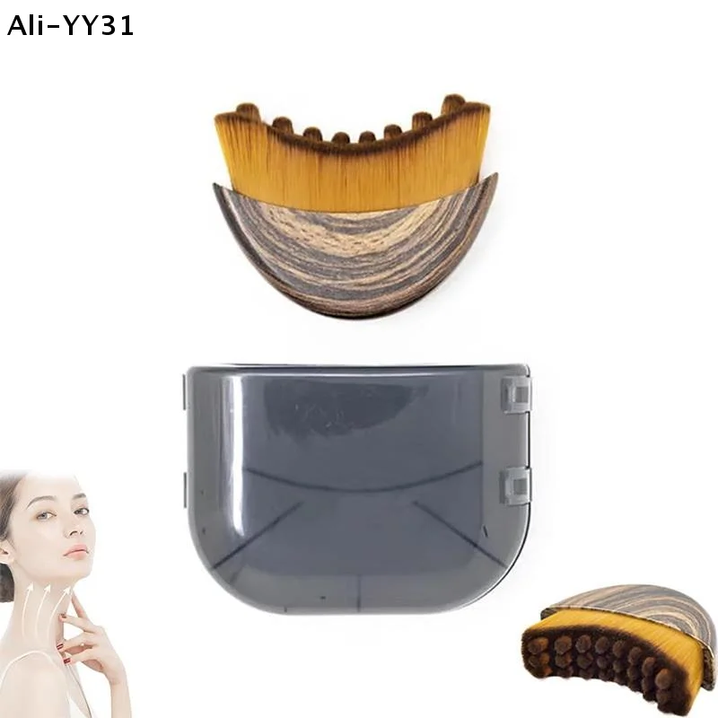 

【Ys31】 Многофункциональная щетка для лимфодренажного массажа лица и шеи, инструмент для контурной пластики лица, массажер для ухода за кожей