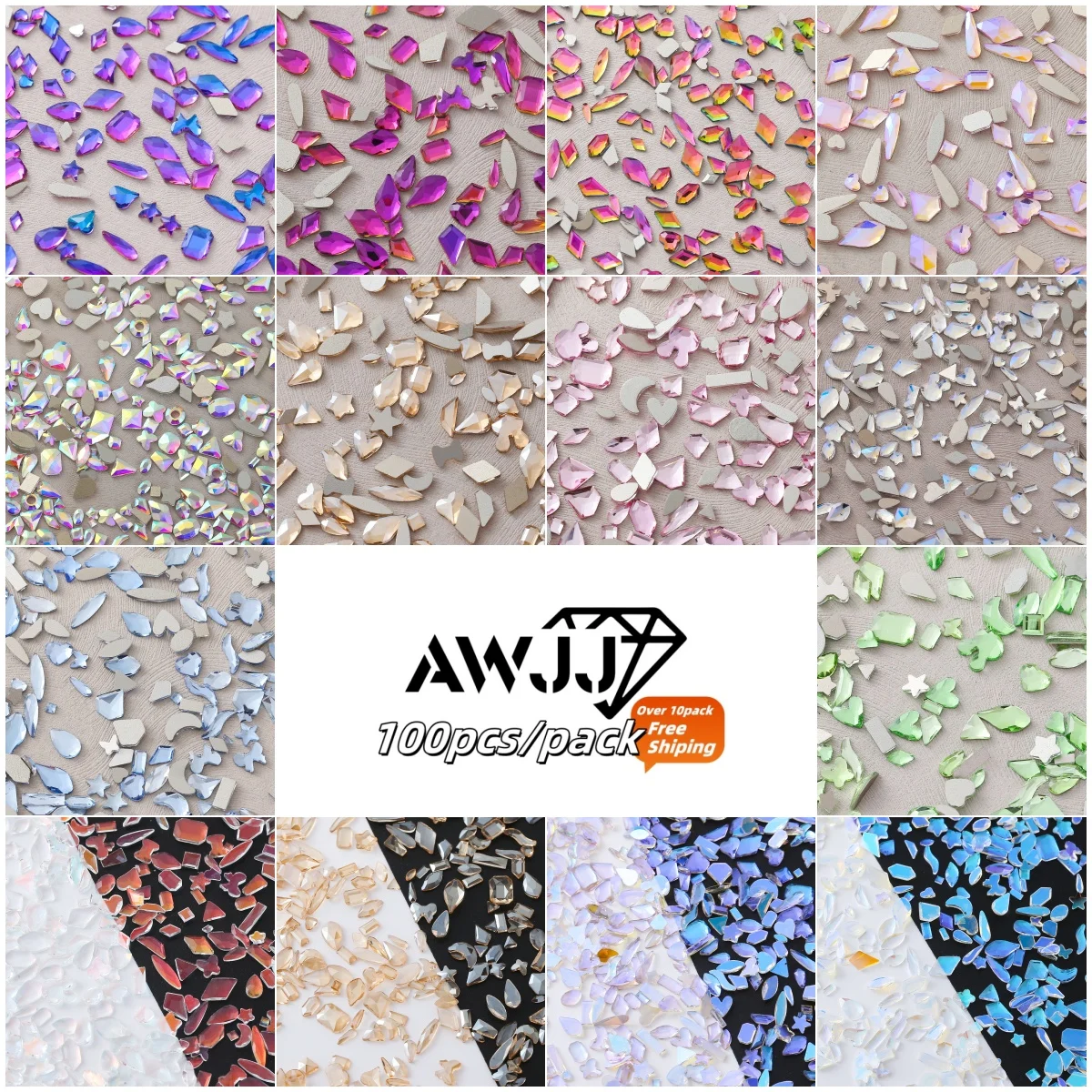 100Pcs Mini/Large S… - image