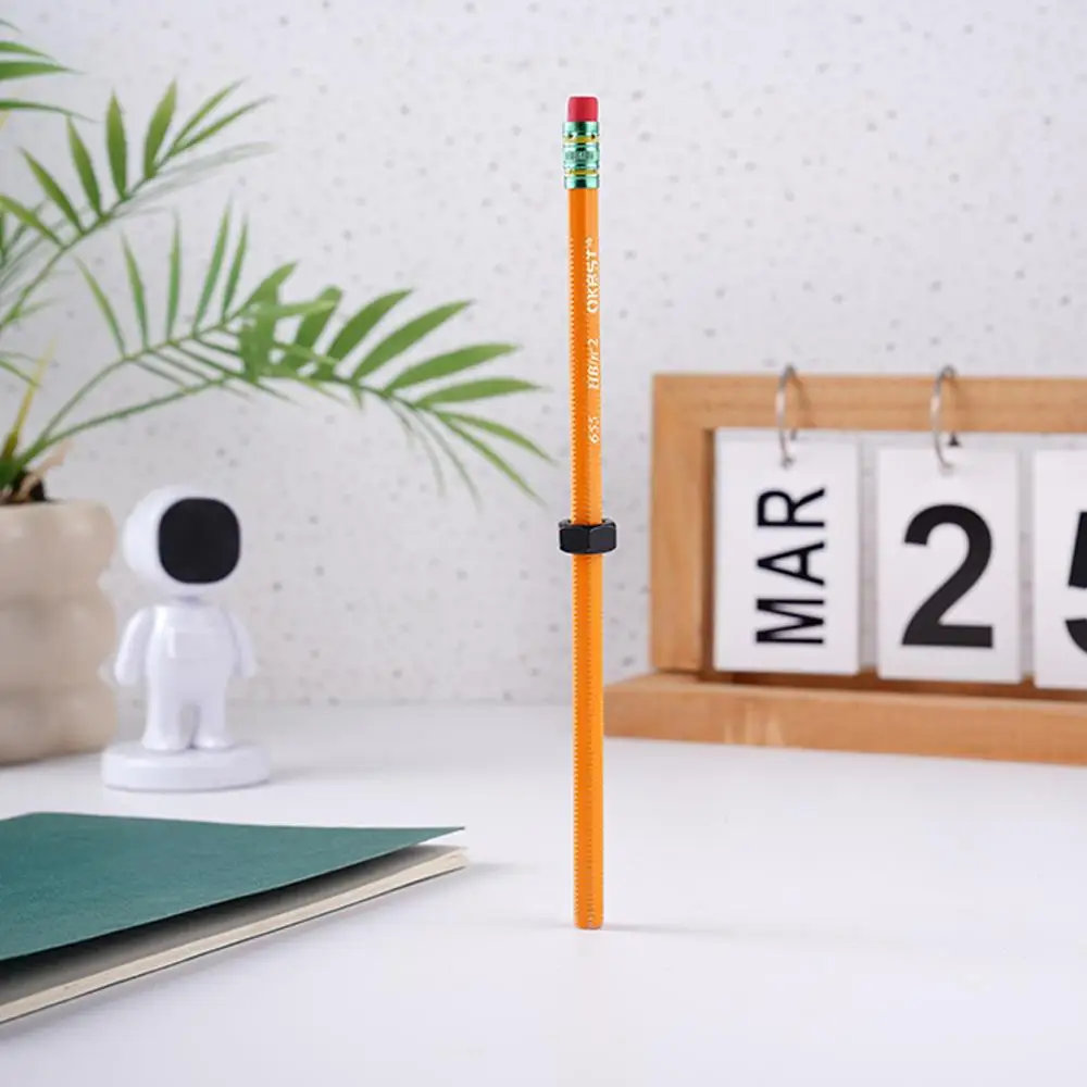 1Pc Nut Decompression Pen New Stress Relief ADHD Pencil Enhances Focus Relieve Anxiety Rotating Pen for Autism Kids