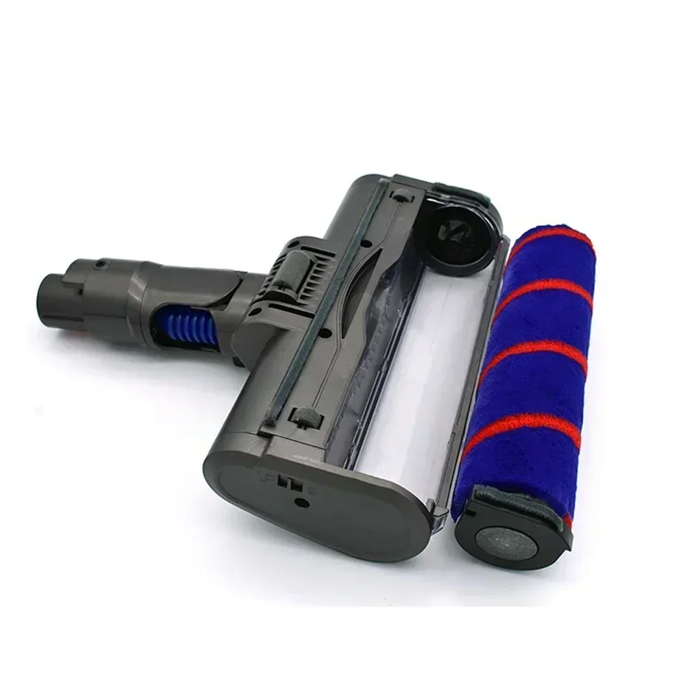 Tête de brosse de sol pour aspirateur Dyson V15 V10 V11 V7 V8, brosse de sol à tête de rouleau de balayeuse douce 180 °   rotation gauche et droite