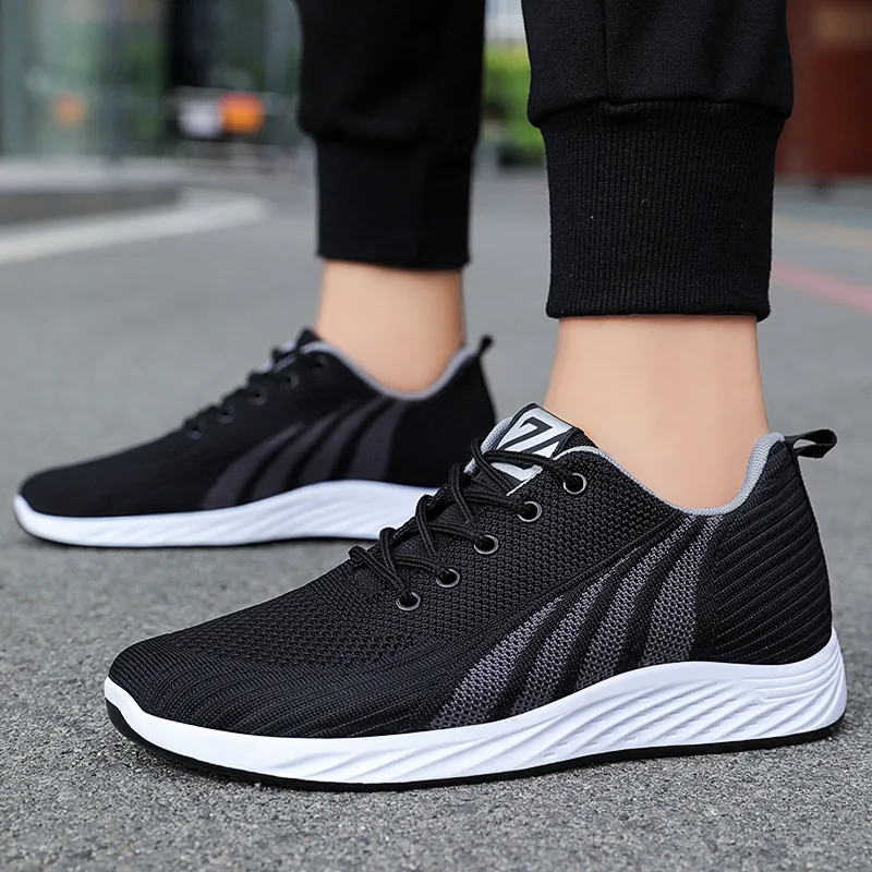 

Sports shoes for men 2024, new men's shoes, breathable, fashionable and trendy running shoes, lace up lightweight casual shoes