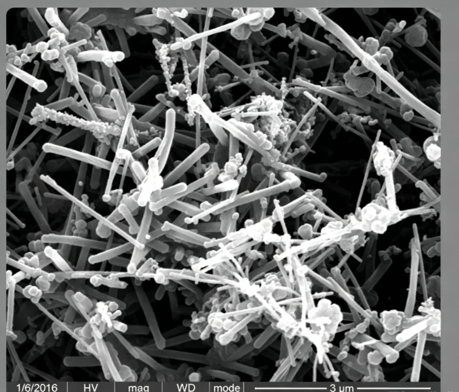High Purity Multi-Wall Carbon Nanotube Material, 40-60nm Diameter High Thermal Conductivity Pipe