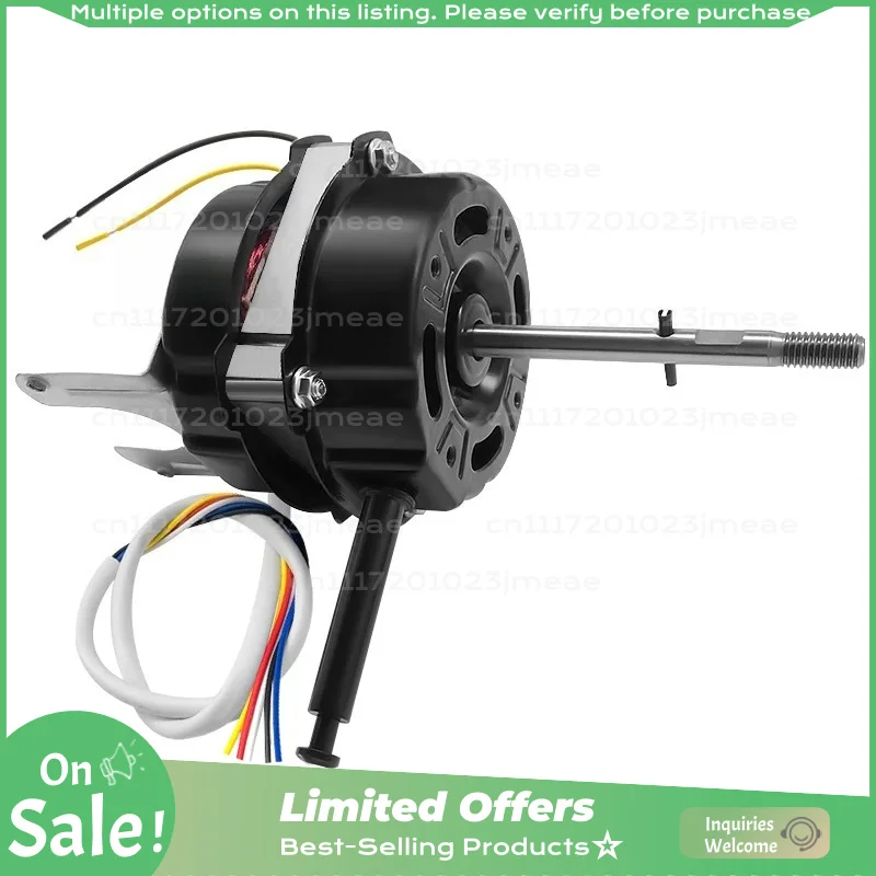 16 Inch 400mm 5-Wire 3-Speed Wall Fan Motor with Remote Control Pure Copper Dual Ball Bearing Electric Fan Replacement Motor