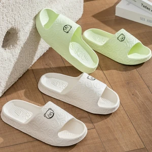 Sommerruhrschuhe für Männer und Frauen, kleine schöne Bärendruck, weiche Mädchen des Mädchenzimmers, komfortable Nicht -Slip, hausgemachte hausgemachte Flip Flops 8 Hauptverkaufslappen süß - №4