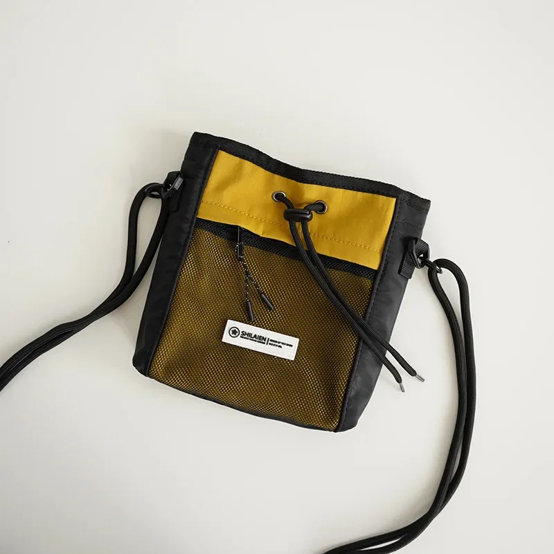 2025 New Patchwork Outdoor Shoulder Bags for Women and Men Causal Crossbody bags Student Cellphone Bag Hiking Camping Equipment
