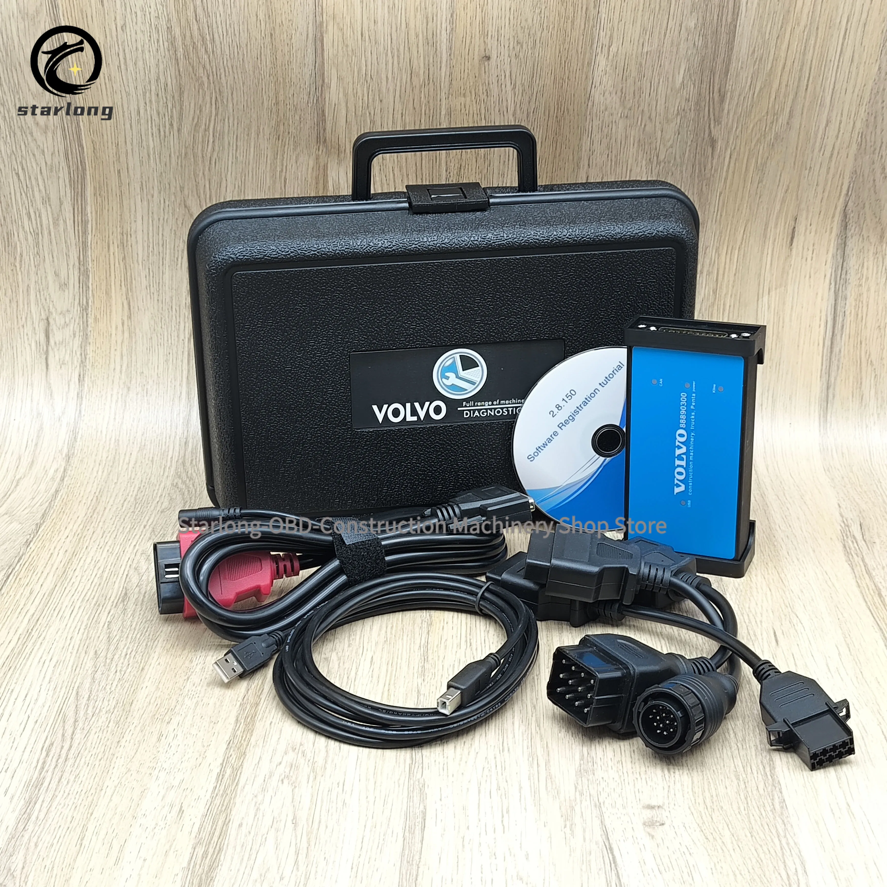 Vocom2 Diagnostic Tool VOCOM 2 88894000 PTT 2.8 Technical tool for Volvo Truck Bus Excavator Diagnostic Tool