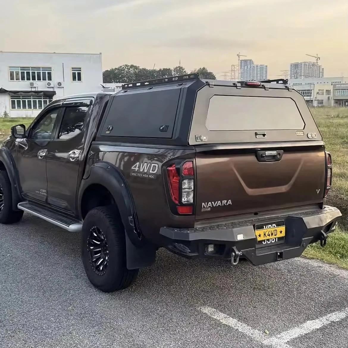 Pickup Hard Top Canopy Custom-fit for Nissan Navara Cap Rainproof Dustproof Truck Cap Topper Camper Fit for Isuzu D-max