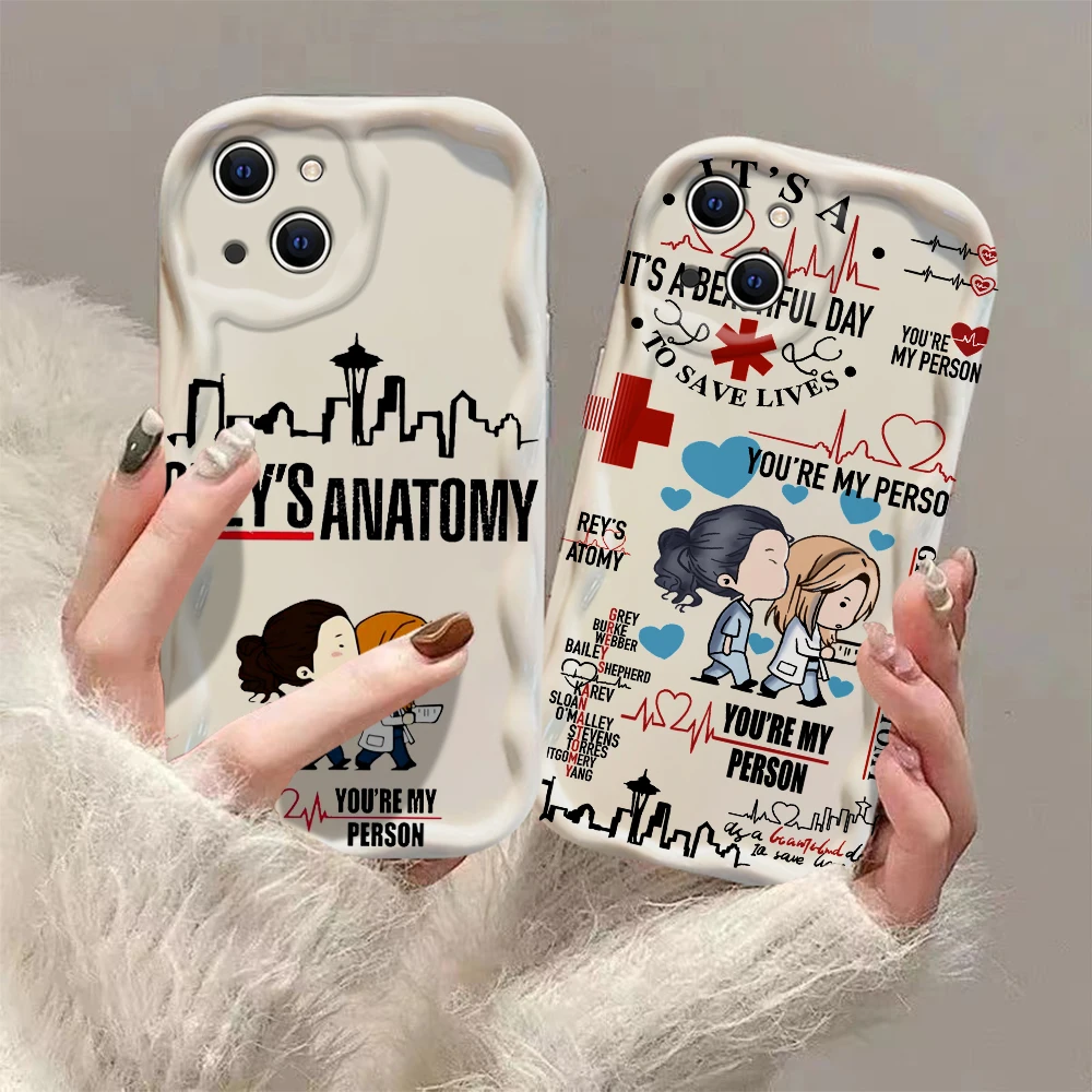 Greys Anatomy You Are My 3D Wave Case For Samsung A73 A72 A71 A55 A54 A53 A35 A34 A33 A25 A24 A23 A15 A14 A13 A05 A04 A03 4G 5G