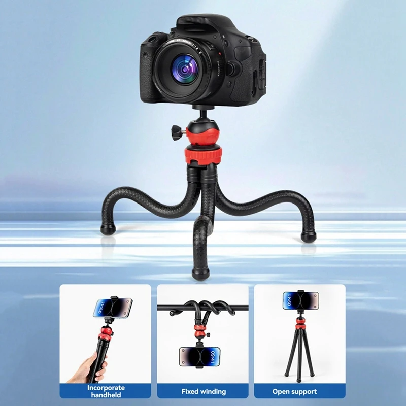 Flexible Multifunctional Tripod Stand Versatile And Durable Mini Tripod For DSLR, Tascam DR-40, DR-05