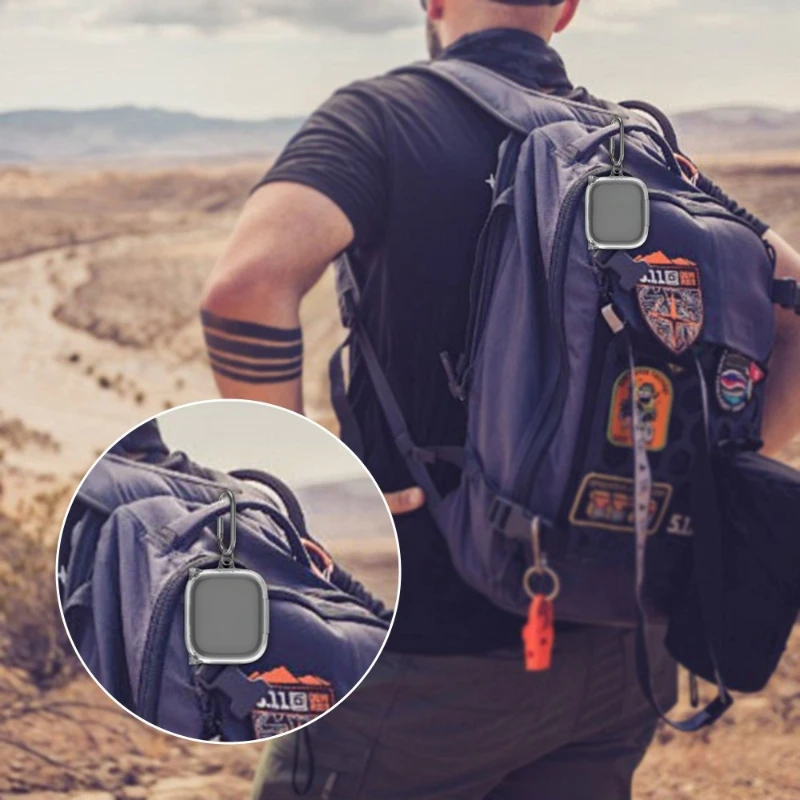 Custodia trasparente per auricolari per Anker Soundcore P30i Custodia antiurto di lusso per Oundcore P30i Custodia protettiva in TPU con portachiavi