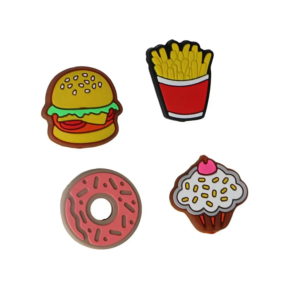 

Silcone Tennis Racket Vibration Pizza Cookie Tennis Racquet Dampener Doughnut Hamburger Racquet Shock Absorber Racket Sports