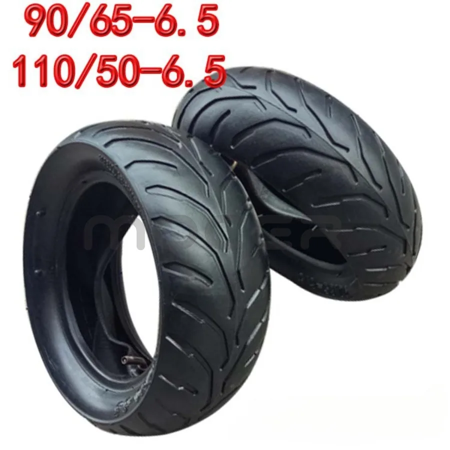 Mini Motorcycle Accessories 49CC Small Sports Car Front 90/65-6.5 Rear 110/50-6.5 Inch Inner and Outer Tires