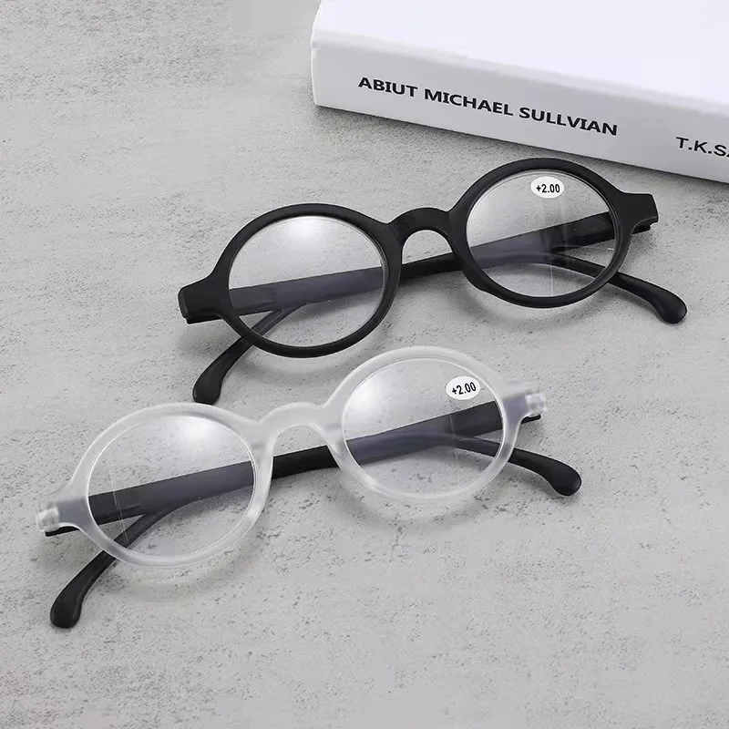 BEGREAT Vintage Small Round Frame  Reading Glasses Women Fashion Personality HD Presbyopia Eyeglasses +1.0 1.5 2.0 2.5 3.0 4.0