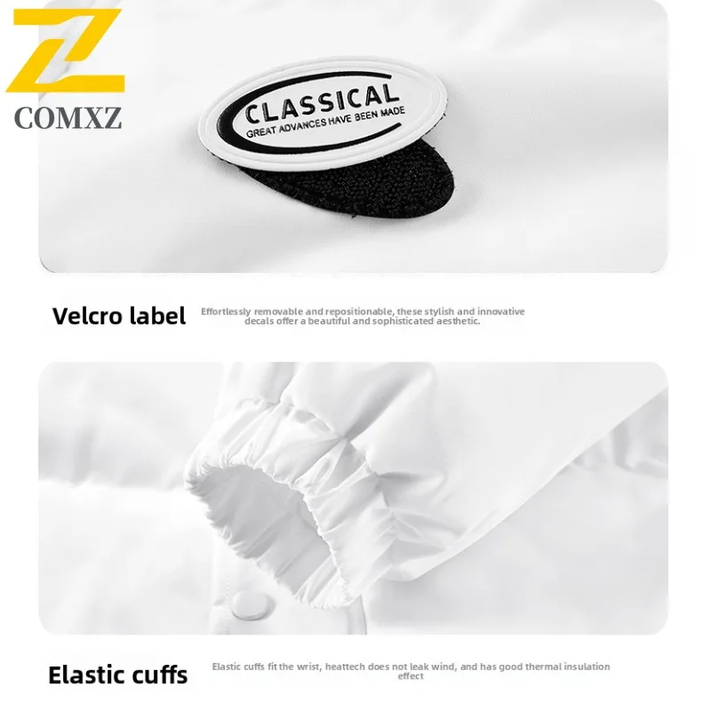 2025 جديد الشتاء سترة قطن الرجال الكورية كل مباراة خفيفة الوزن سميكة الدافئة الحشو معطف الشباب عادية الباردة واقية الثلوج سترة معاطف