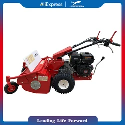 Europe Farm Garden Lawnmower Gasoline Robotic Professional Tracked Grass Cutting Machine Zero Turn Lawn Mower Factory Customized