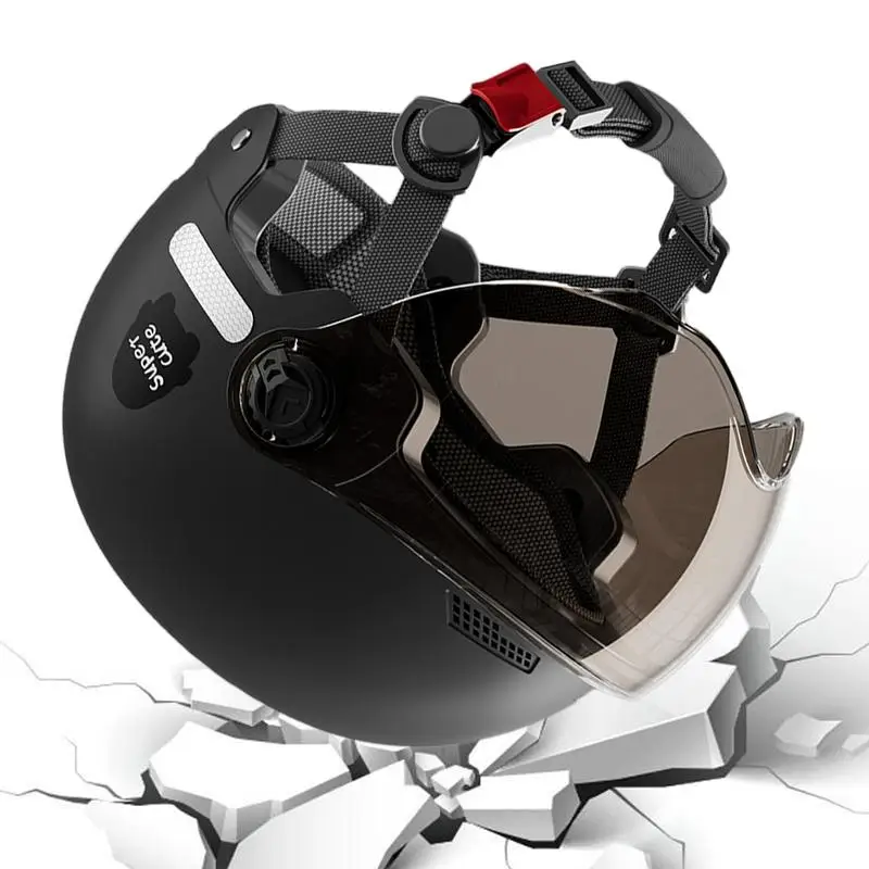 Motorcycle Hard Hat For Men Multi-sport Impact Protection Scooter Hard Hat Cruiser Scooter Motorcycle Half Safety Hat For Men