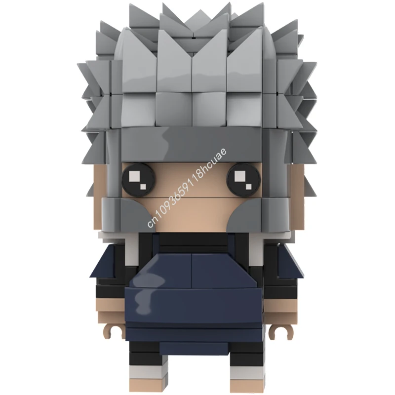 206 pz MOC Senju Tobirama Brickheadz Modello Building block Architettura Giocattoli per bambini Mattone regali di Natale creativi
