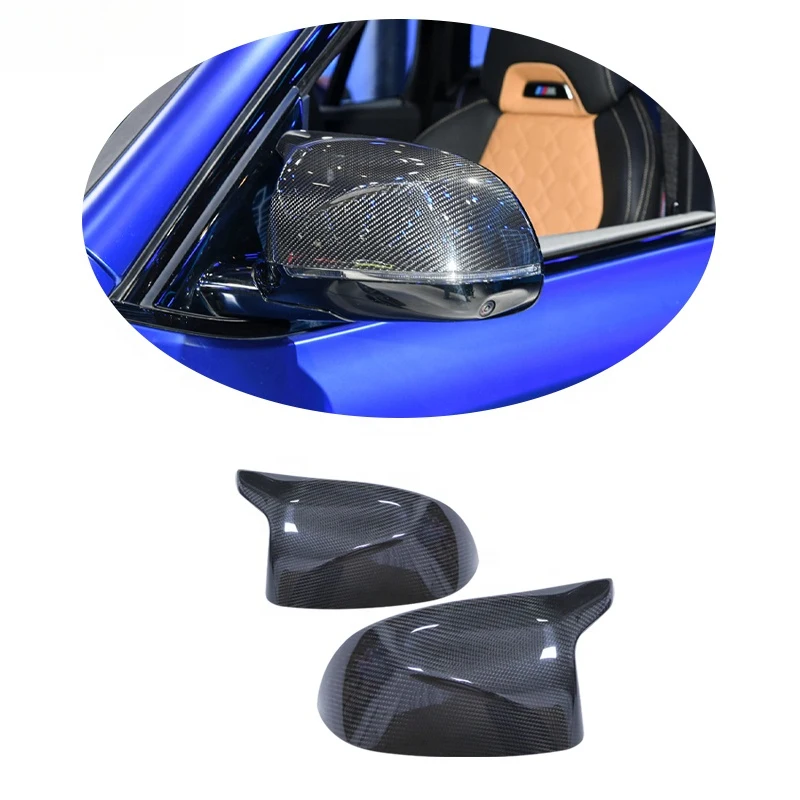 

Mirror Cover for X3 X4 X5 X6 X7 Rearview Mirror Cover M Type Replacement Style G02 G06 M Look Wing Mirror Housing Covers Caps