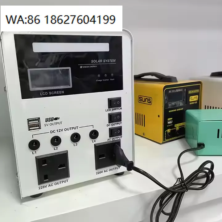 

300W Pure Sine Wave Solar Power Supply, 220V Output, Outdoor Live Broadcast Camping Blackout Energy Storage Station