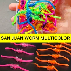 San Juan Worm Power Bead: mosca ninfa húmeda para trucha