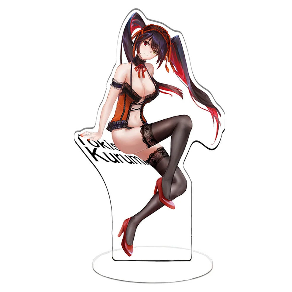 15CM Charm Date a Live V Acrylic Stand Model Cosplay Characters Ornament Accesorios Goods Collection Gifts