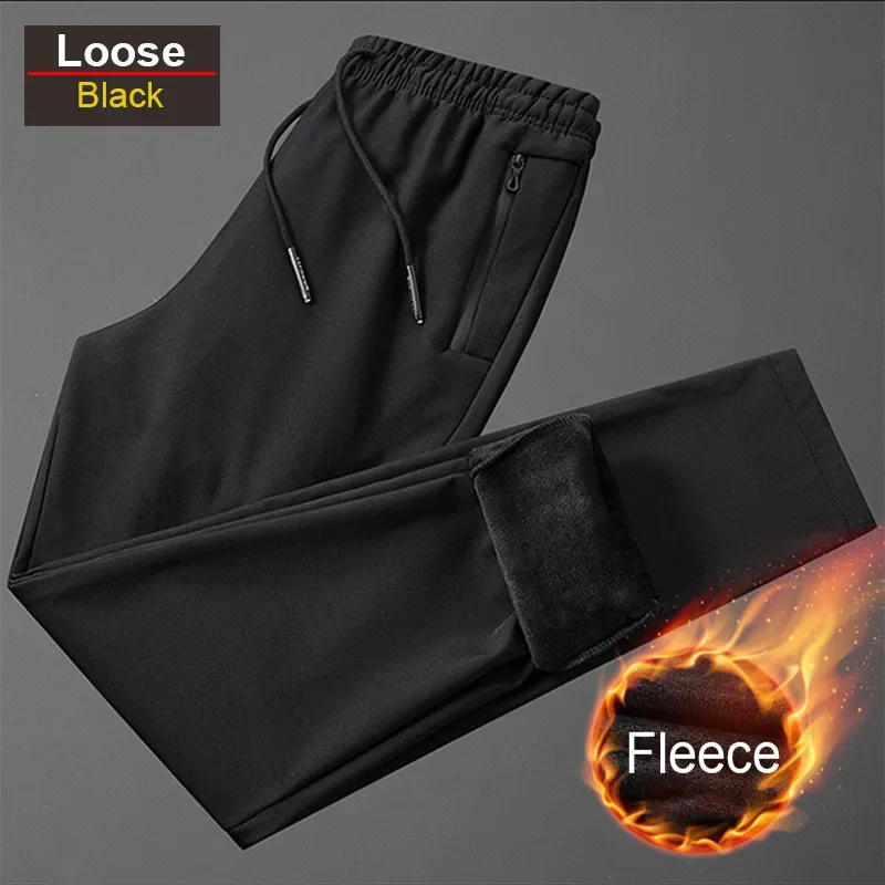 CHRLCK pantalones cálidos impermeables para correr, pantalones de lana Softshell de invierno para hombre, pantalones para correr, acampar, escalar, esquiar, senderismo