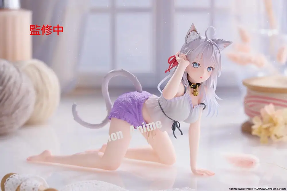 In Stock Original Taito Desktop Cute Alya Sometimes Hides Her Feelings In Russian Alya Cat Ear Roomwear Ver. Anime Cute Figures