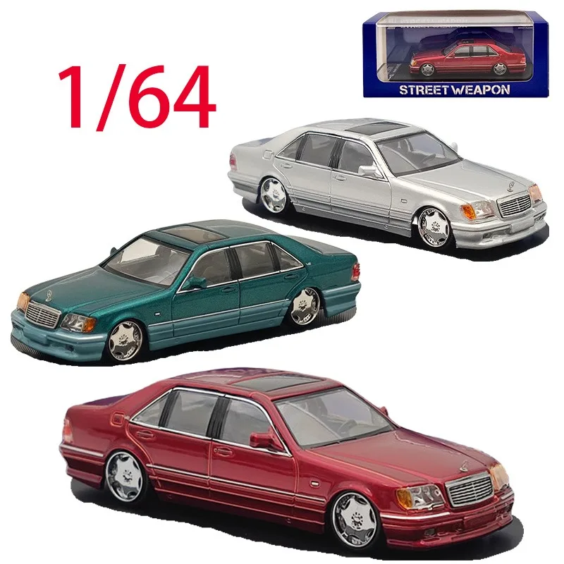 

SW литой под давлением масштаб 1/34, модель автомобиля Benz из сплава Benz W140 S600, игровые транспортные средства, игрушки для мальчиков, оригинальная коробка