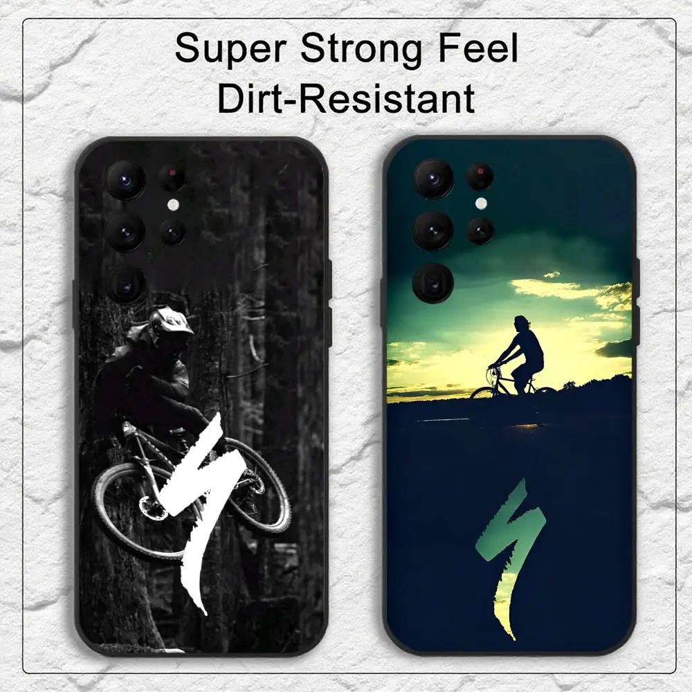 Bike S-Specialized logo Phone Case for Samsung S series s20 s21 s22 s23 s24 FE Plus Ultra TPU Soft to Skin-friendly case