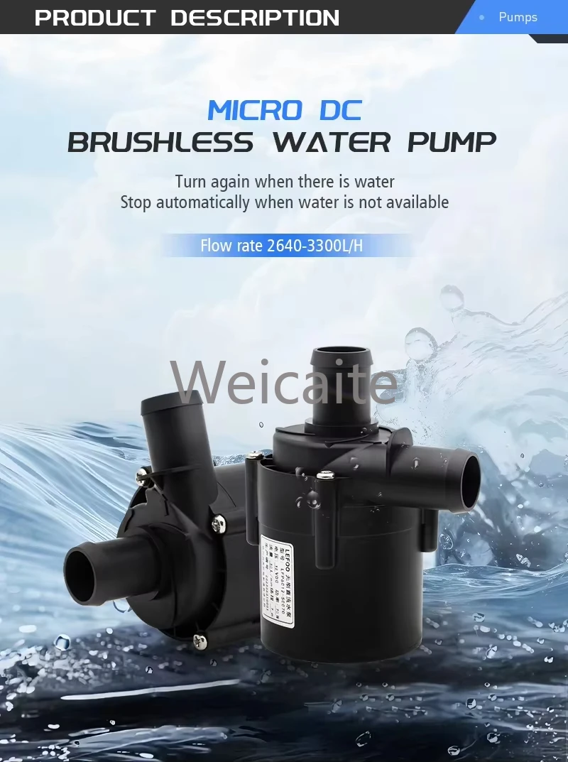 2025 Hot Sale Mini Bldc Circulating Water Pump Solar Water Heater Circulating Water Pump