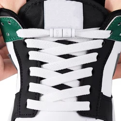 Colorful Capsule Lock Shoelaces Without ties Elastic Laces Sneakers No Tie Shoe laces Kids Adult Flat Quick Shoelace 1Pair/2Pair