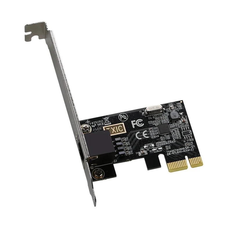 

PCIE To RJ45 Network Card 10/100/1000Mbps RJ45 PCI Express Converter LAN Ethernet Gigabit Adapter Pcie For Desktop PC