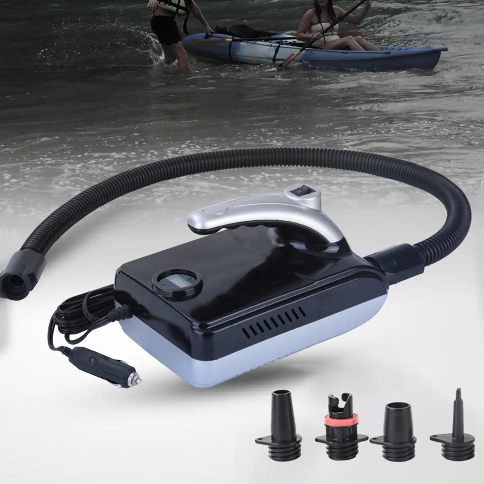 Electric Air Pump Paddleboards Quick Air Inflator for Kayak Stand up Paddle