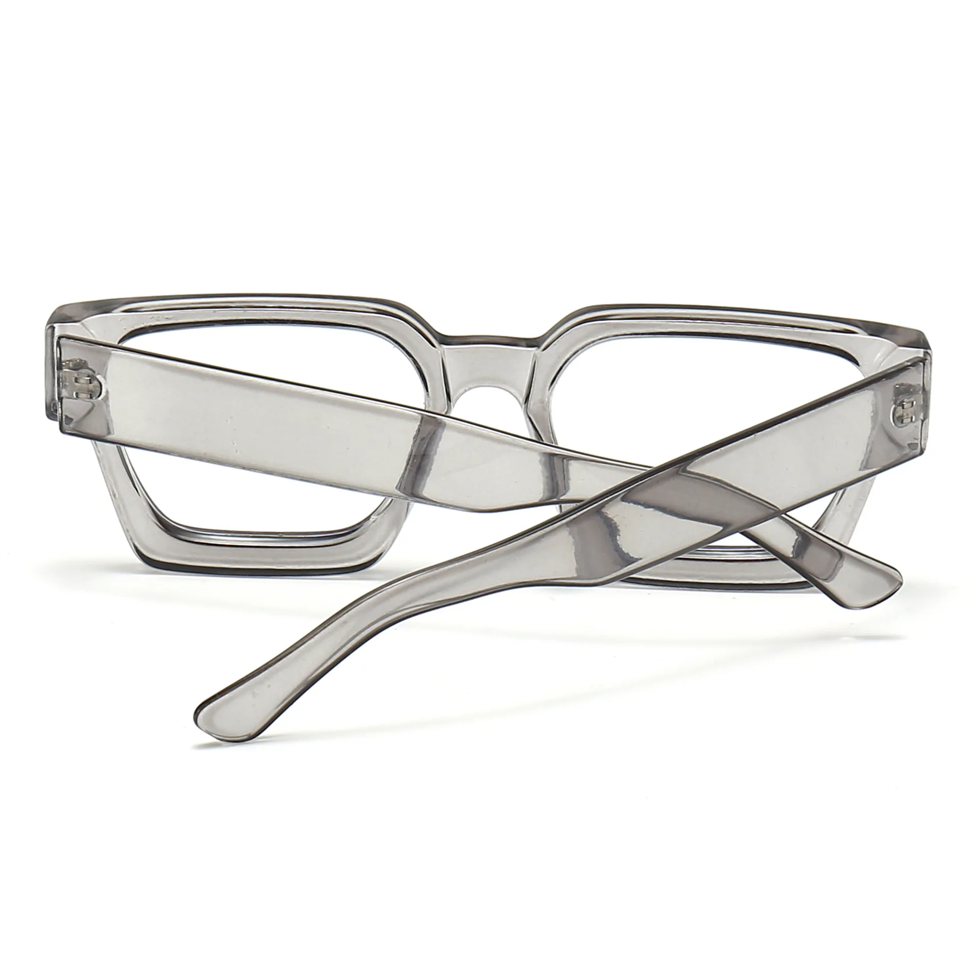 Trendy Square Anti Blue Light Reading Glasses Men Women Classic Designer Clear Presbyopic Eyewear Prescription Optical Glasses